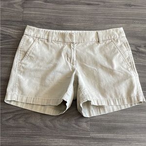 J. Crew Khaki Chino Shorts